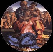 unknow artist The Sacred Family with the young one San Juan the Baptist one USA oil painting artist
